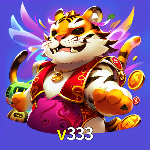 Imagem promocional da v333 mostrando a plataforma e suas vantagens